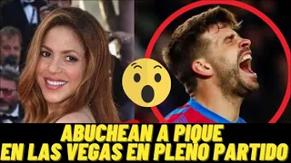 Abuchean A Gerard Piqué En Las Vegas Tras Su Separación Con Shakira | VÍDEO