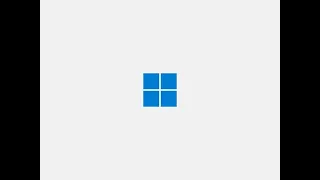 Windows 11 startup with OOBE animation concept