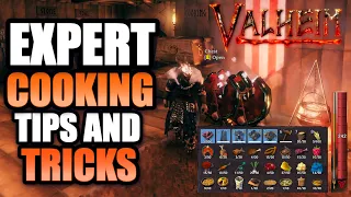 Valheim Expert Cooking Tips - All Of The BEST Recipe's In The Game Maximum Health, Stamina Buff!