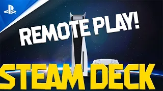 PS5/PS4 Remote Play on Steam Deck