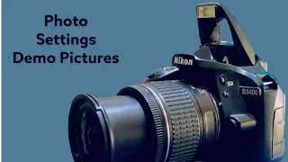 Nikon Photo Settings | Take Demo Pictures without memory card |