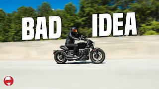 This CRUISER is NOT GOOD on the highway...| Triumph Rocket 3R Black Edition Highway Test