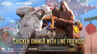 PUBG MOBILE | Chicken Dinner with LINE FRIENDS!