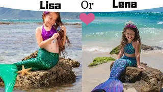 Lisa or Lena 💖 #47 [ Princess Dresses ] -Pink or Red