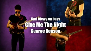 Give Me The Night by George Benson (bass trio arrangement) - Karl Clews on bass