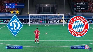 UEFA Champions League  DYNAMO KYIV vs BAYERN MUNCHEN [Penalty shootout] FIFA 22