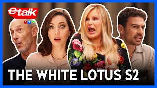 ‘The White Lotus’ cast talk season 2, new characters & Jennifer Coolidge | Etalk Interview