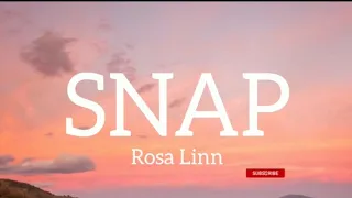 SNAP - Rosa Linn / Tiktok sound (lyrics)  // Chill MOOD channel