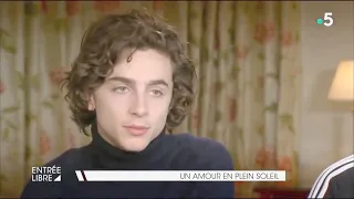 Timothée Chalamet Speaking French for 5 Minutes