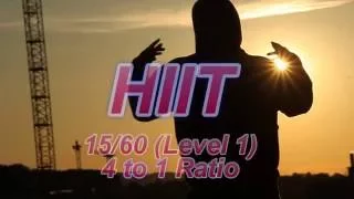 HIIT Hip-Hop Music Track – Level 1 – 15/60, 14mins – PLUS VOICE PROMPTS