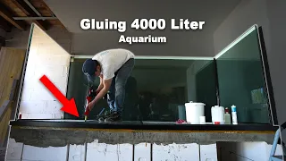 How to glue together a 4000 Liter AQUARIUM?!