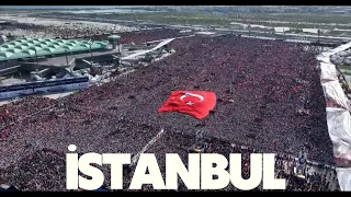 President Erdogan addresses a massive crowd in final Istanbul rally
