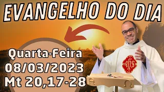 EVANGELHO DO DIA – 08/03/2023 - HOMILIA DIÁRIA – LITURGIA DE HOJE - EVANGELHO DE HOJE -PADRE GUSTAVO