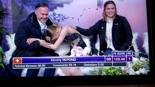 Kimmy Repond Euros 2023 FS Reaction