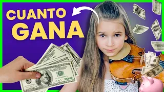 🤑【 2024 】Cuanto gana KAROLINA PROTSENKO VIOLIN al mes con YOUTUBE 💰 ¿Cuánto Gana un youtuber famoso?