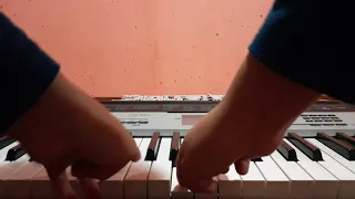 Canción del espacio piano tutorial 👏