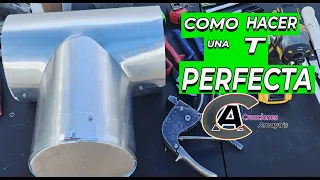 ELABORA UNA T PERFECTA EN INSOLACION Y METAL