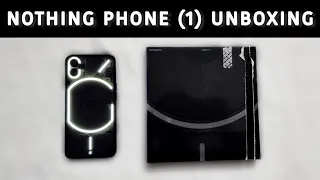 NOTHING PHONE 1 Unboxing Review | All unique features and Glypth lighting included