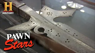 Pawn Stars: RARE WEAPON OWNER IRRITATED BY LOW OFFER (Season 8) | History