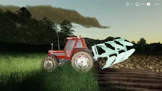 Farming Simulator 19 - Aratura con trivomere Nardi e FiatAgri 110-90