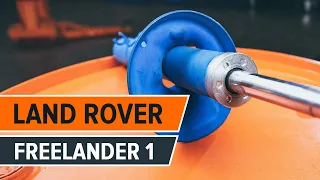 How to change front shock absorbers LAND ROVER FREELANDER 1 TUTORIAL | AUTODOC