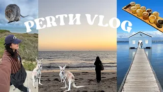 Perth Travel Vlog| Vegan Food, Caversham, Fremantle, Swan Valley, Rottnest Island, Kings Park 🇦🇺🦘