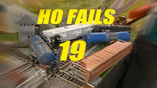 HO Derailments and Fails 19!