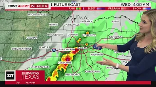 Cold front moves in overnight