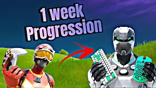 5 DAY Fortnite Keyboard and Mouse progression (Controller to KBM) Crazyy improvement!