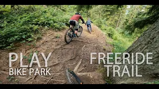 Байк парк Плай - фрірайд трейл / Bike park Play - Freeride trail