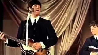 The Beatles She Loves You Live (color) HD