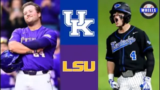 #12 Kentucky vs #1 LSU Highlights | 2023 College Baseball Highlights