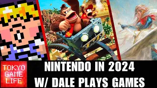 Nintendo in 2024 Predictions w/ Dale Plays Games, Pokemon: The Indigo Disk, Earthbound Pop Up Shops