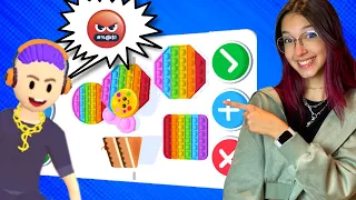 TROCANDO FIDGET TOYS COM MINHA MÃE (Fidget Toys Master) | Luluca Games