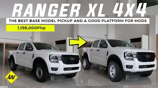 2023 Ford Ranger XL 4x4 MT -A Better Base Model than the Toyota HIlux J 4x4