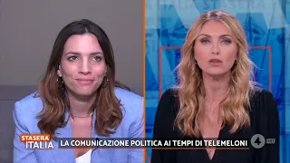 Vittoria Baldino ospite a "Stasera Italia" Rete4 26/05/2024