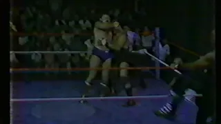 WWC: Scorpio & Mr. Tempest vs. Victor Jovica & Mr. X (1983)