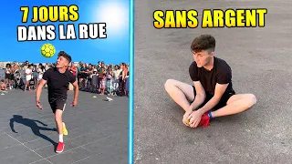 STAR FREESTYLE survie 7 JOURS dans la RUE, SANS ARGENT ! ( une expérience marquante ! 😮 )