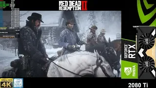 Red Dead Redemption 2 ,DX12 4K Ultra Settings | RTX 2080 Ti | i9 9900K 5GHz