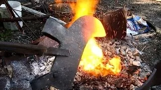 Make a Blacksmithing Forge quick and easy