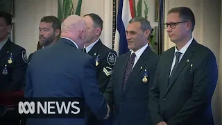 Thai cave rescue: Australian divers who helped free Thai soccer team receive bravery awards