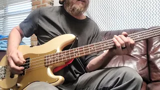 rEEL biG FISh - SelL Out. ( bass cover ) playalong