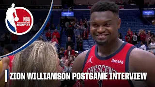 Zion Williamson says Pelicans wanted to ‘keep momentum’ heading into All-Star break | NBA on ESPN