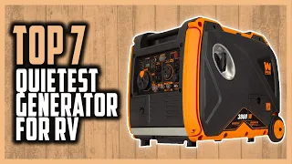Best RV Generator in 2021 | Top 7 Quietest Generator For RV Camping