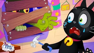 Die Halloween-Abenteuer von Tatty und Misifu 😨 Lustige Cartoons für Kinder