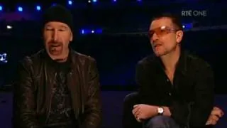Bono and Edge - The O2 Arena - The View - U2MIRACLE.COM