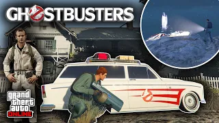 GTA 5 Online: How To Make THE GHOSTBUSTERS Car & Outfit!