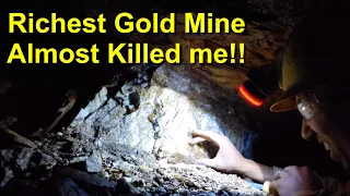 Exploring & High Grading An Abandoned Underground Hardrock Gold Mine