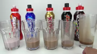 5 MILK DRINKS YOU SHOULD TRY! SKITTLES, MILKYWAY, TWIX, MARS, M&M's [TEST]