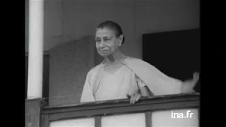 The Mother's Terrace Darshan of February 29, 1964